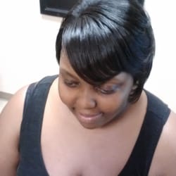Anointed Hands Salon 2000 - After hair cut/condition treatment