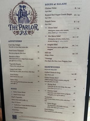Menu photo 3 The Parlor PS Mooresville, IN