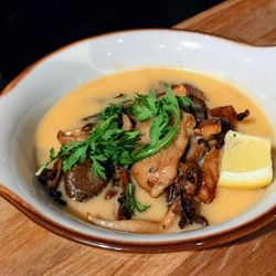 Mott St - Oyster Mushrooms - pan seared, thyme, miso butter