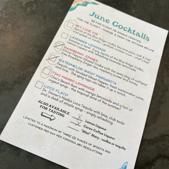 Chesapeake Bay Distillery - June Cocktails (June 2025) - Distilleries Near Me - Virginia Beach, Virginia