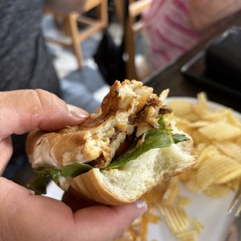Three Crazy Bakers - Blackened Grouper Sandwich - Steakhouses Near Me - Moultrie, Georgia