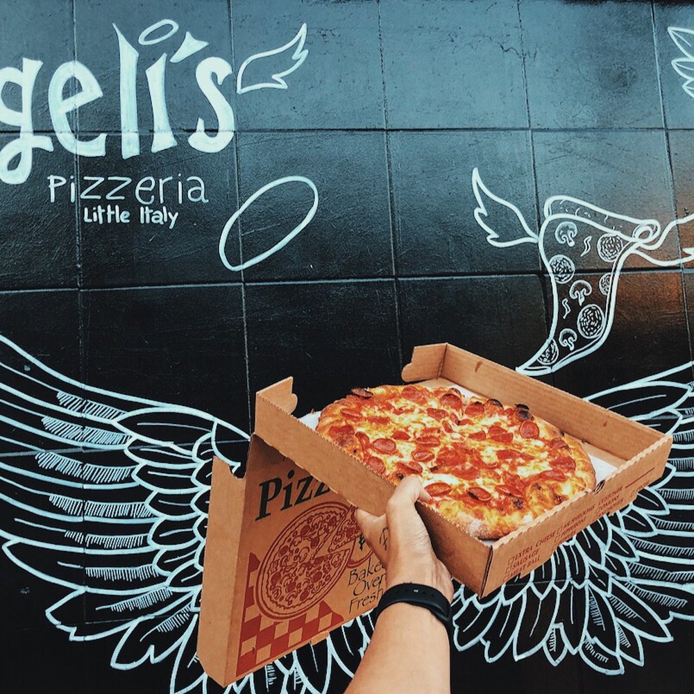 Angeli's Pizzeria - Love their wing wall. - Pizza Near Me - Baltimore, Maryland