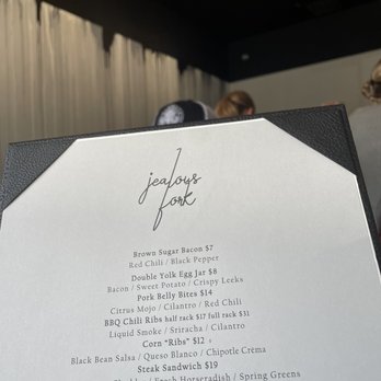 Jealous Fork - Menu and decor - Pancakes Near Me - Miami, Florida