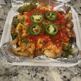 Golden Grill - I -75 loaded fries - Food Trucks Near Me - McDonough, Georgia