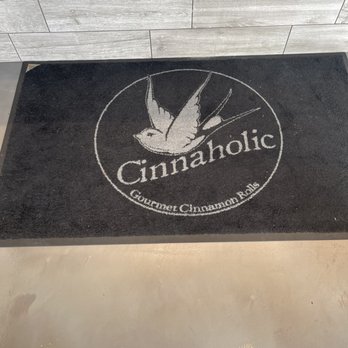 Cinnaholic - Floor sign next to the Order Counter - Bakeries Near Me - Metuchen, New Jersey Cinnaholic - Floor sign next to the Order Counter - Bakeries Near Me - Metuchen, New Jersey