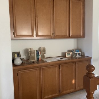 Superior Wall Design - cabinets before - Painters Near Me Superior Wall Design - cabinets before - Painters Near Me