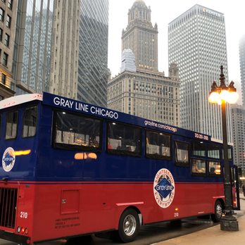 Gray Line Sightseeing Tours - Stadium Trolley on Wacker - Historical Tours Near Me - Chicago, Illinois