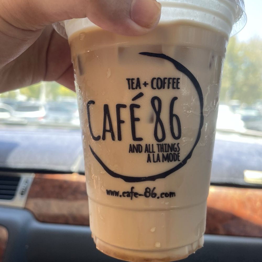 Cafe 86 - Cookie butter latte - Desserts Near Me - Tustin, California