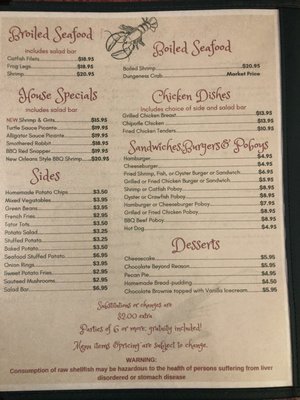 Menu photo 1 Landry's Steakhouse Jeanerette, LA Menu photo 1 Landry's Steakhouse Jeanerette, LA