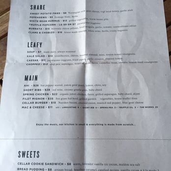 The Cellar - Current menu - Wine Bars Near Me - San Clemente, California The Cellar - Current menu - Wine Bars Near Me - San Clemente, California