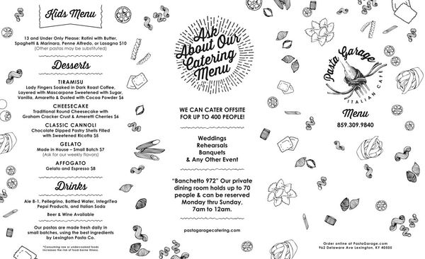 Menu photo 7 Pasta Garage Louisville, KY Menu photo 7 Pasta Garage Louisville, KY