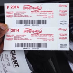 Giant Food Stores - Hershey Park tickets