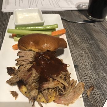 HELLUVA Brewing Company - Kids pulled pork sandwich. - Brewpubs Near Me - Chandler, Arizona