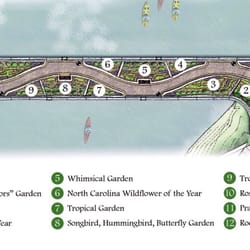 Lake Lure Flowering Bridge - Map