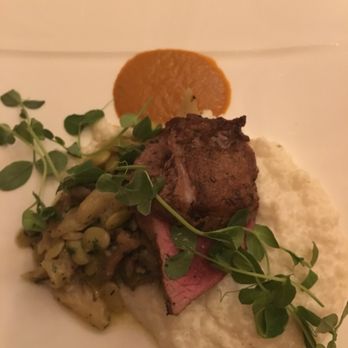 Lemaire Restaurant - Cast iron seared lamb sirloin - New American Near Me - Richmond, Virginia