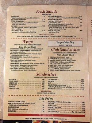 Menu photo 3  The Coffee Shop Bernardsville, NJ