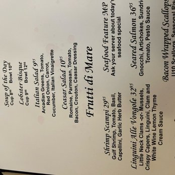 V Paul's - Menu - Italian Near Me - Pensacola, Florida