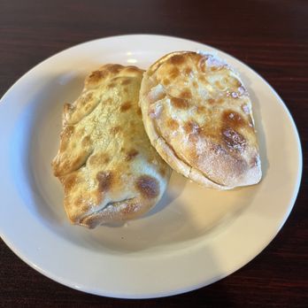 Aconcagua - Spinach, onion and three cheese empanada and a Ham and cheese empanada. - Coffee & Tea Near Me - Layton, Utah