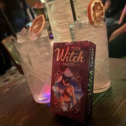 Witching Hour - Non alcoholic beverages and tarot cards!