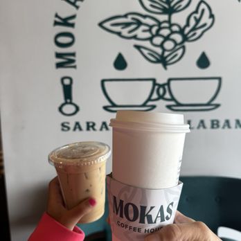 Moka's Coffee House Inc - Vanilla iced latte. Hot Sugar free white mocha. - Coffee & Tea Near Me - Saraland, Alabama Moka's Coffee House Inc - Vanilla iced latte. Hot Sugar free white mocha. - Coffee & Tea Near Me - Saraland, Alabama