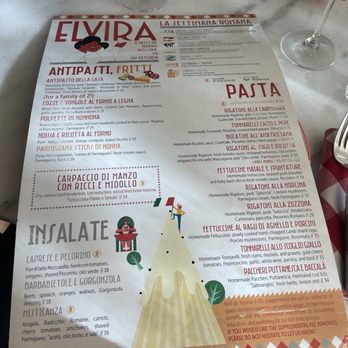 Elvira - Entire menu - Italian Near Me - San Diego, California Elvira - Entire menu - Italian Near Me - San Diego, California