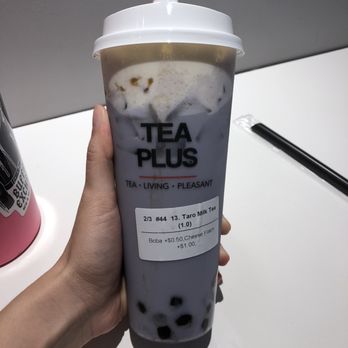 Tea Plus - Taro Milk Tea - Bubble Tea Near Me - Davie, Florida