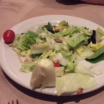 Bonefish Grill - salad. They saved the end of the romaine lettuce so the customer can enjoy it. - Seafood Near Me - Langhorne, Pennsylvania Bonefish Grill - salad. They saved the end of the romaine lettuce so the customer can enjoy it. - Seafood Near Me - Langhorne, Pennsylvania