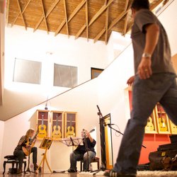 Recording with Eva Beneke and Scott Tennant