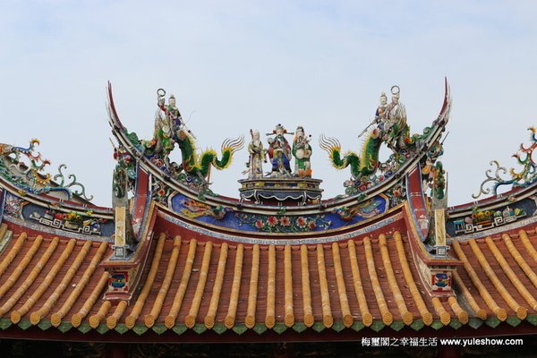 Taiwan Fu City God Temple by null