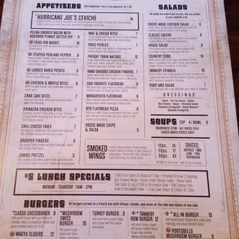 Tannery Row Ale House - Menu (one side) - Wine Bars Near Me - Buford, Georgia Tannery Row Ale House - Menu (one side) - Wine Bars Near Me - Buford, Georgia