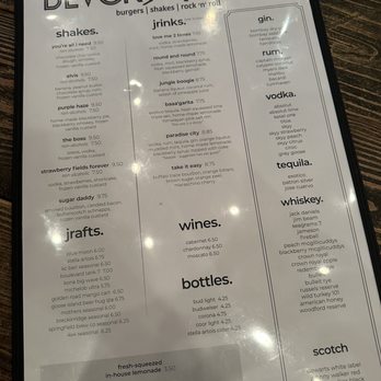 Black Sheep - Menu - Burgers Near Me - Springfield, Missouri