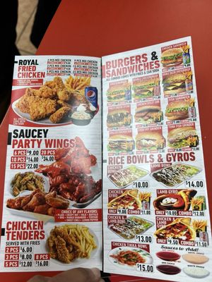 Menu photo 3 Royal Fried Chicken Enfield, CT
