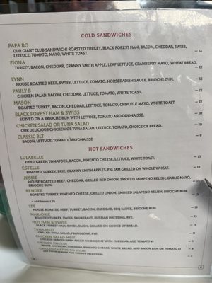 Menu photo 2 Lulabelles Cafe Richmond, VA