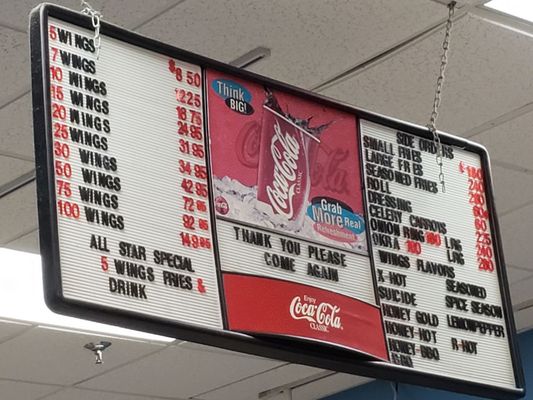 Menu photo 1 Allstars Hot Wings Memphis, TN Menu photo 1 Allstars Hot Wings Memphis, TN