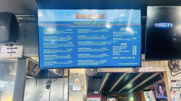 Menu photo 2 Lahaina Beach House San Diego, CA