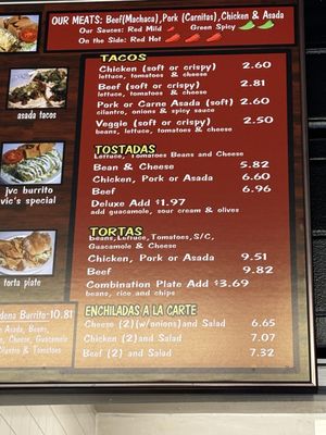 Menu photo 3 Burrito Express Pasadena, CA