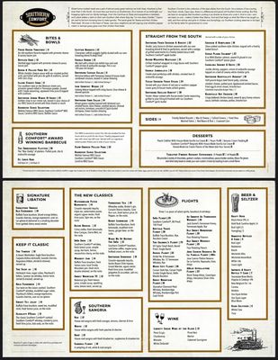 Menu photo 5 Southern Comfort Gatlinburg, TN