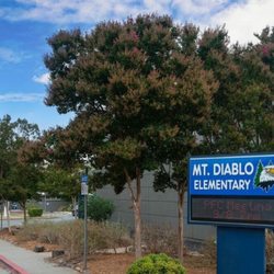 Mt Diablo Elementary School - Front right of school