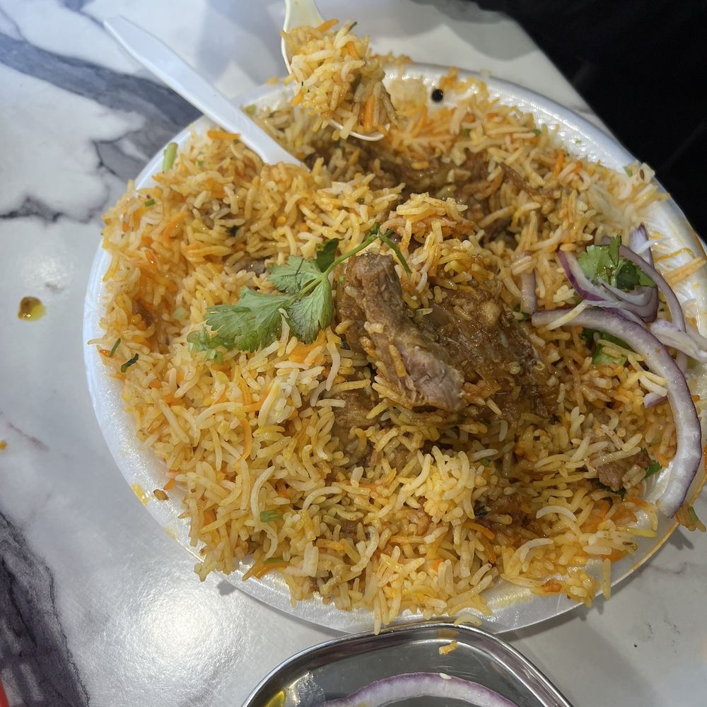 Goat biryani