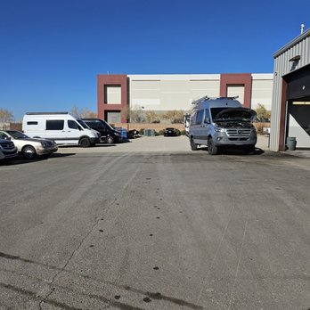 Silver Star Auto Haus - There is plenty of room to park your Sprinter Van. - Auto Repair Near Me - Albuquerque, New Mexico