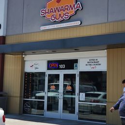 Exterior outside entrance of Shawarma Guys - San Diego, California Exterior outside entrance of Shawarma Guys - San Diego, California