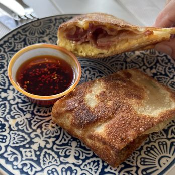 Any Day Now - Breakfast Scallion w/ Bacon - Coffee & Tea Near Me - Washington, DC, District of Columbia Any Day Now - Breakfast Scallion w/ Bacon - Coffee & Tea Near Me - Washington, DC, District of Columbia