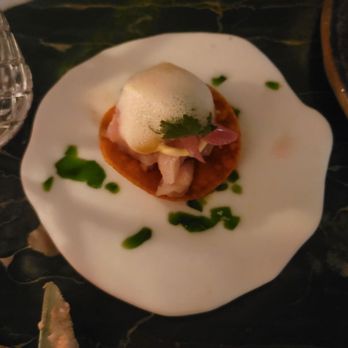 MAD - Hamachi Tostada - Spanish Near Me - Houston, Texas MAD - Hamachi Tostada - Spanish Near Me - Houston, Texas