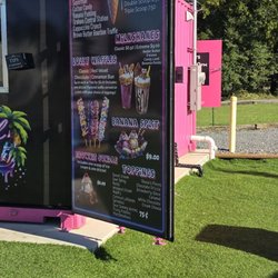 The Chill Spot - Outside of the Chill Spot Ice Cream Menu