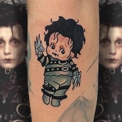 Vampire Battle Mansion Tattoo and Piercing - Tattoo by Ivy