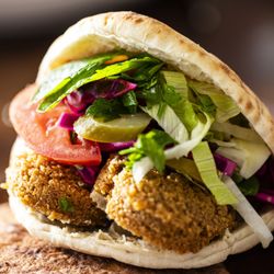 Flat O Wrap - Falafel Flat