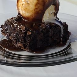 Hometown Diner and Deli - Warm Brownie Sundae