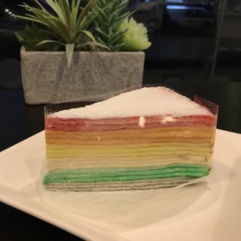 Anko - Rainbow crepe cake! - Desserts Near Me - Los Angeles, California