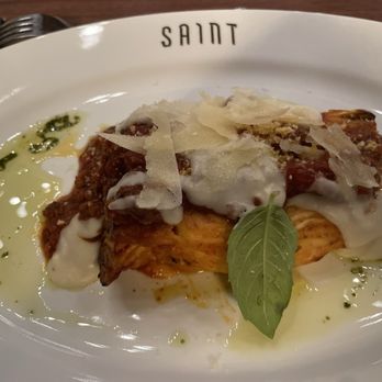 Saint - Lasagna extraordinaire! - Italian Near Me - St. Augustine, Florida Saint - Lasagna extraordinaire! - Italian Near Me - St. Augustine, Florida