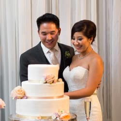 Cutting our cake!